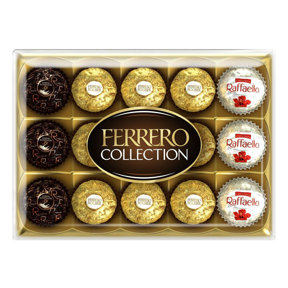 Набор конфет Коллекция Ферреро (Раффаэлло, Роше, Ронднуар), 172,2 г (Т15х6)  #1