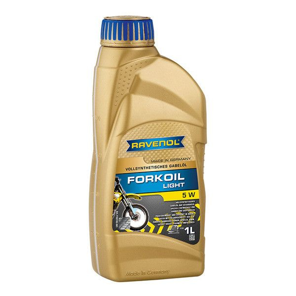 RAVENOL FORKOIL Light масло вилочное 5W синтетическое 1 л #1