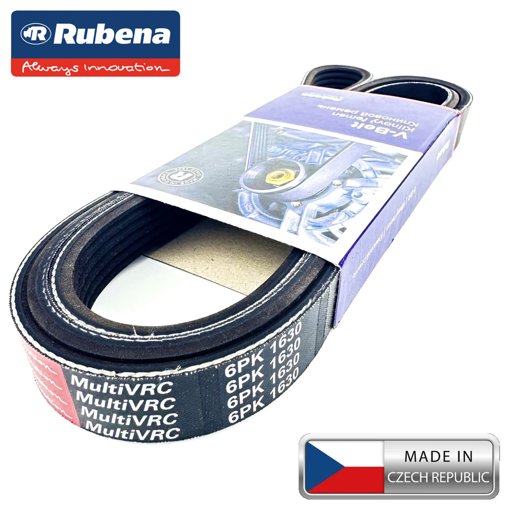 Ремень 1630 (поликлин.) 560 дв. с ГУР (RUBENA) оригинал
