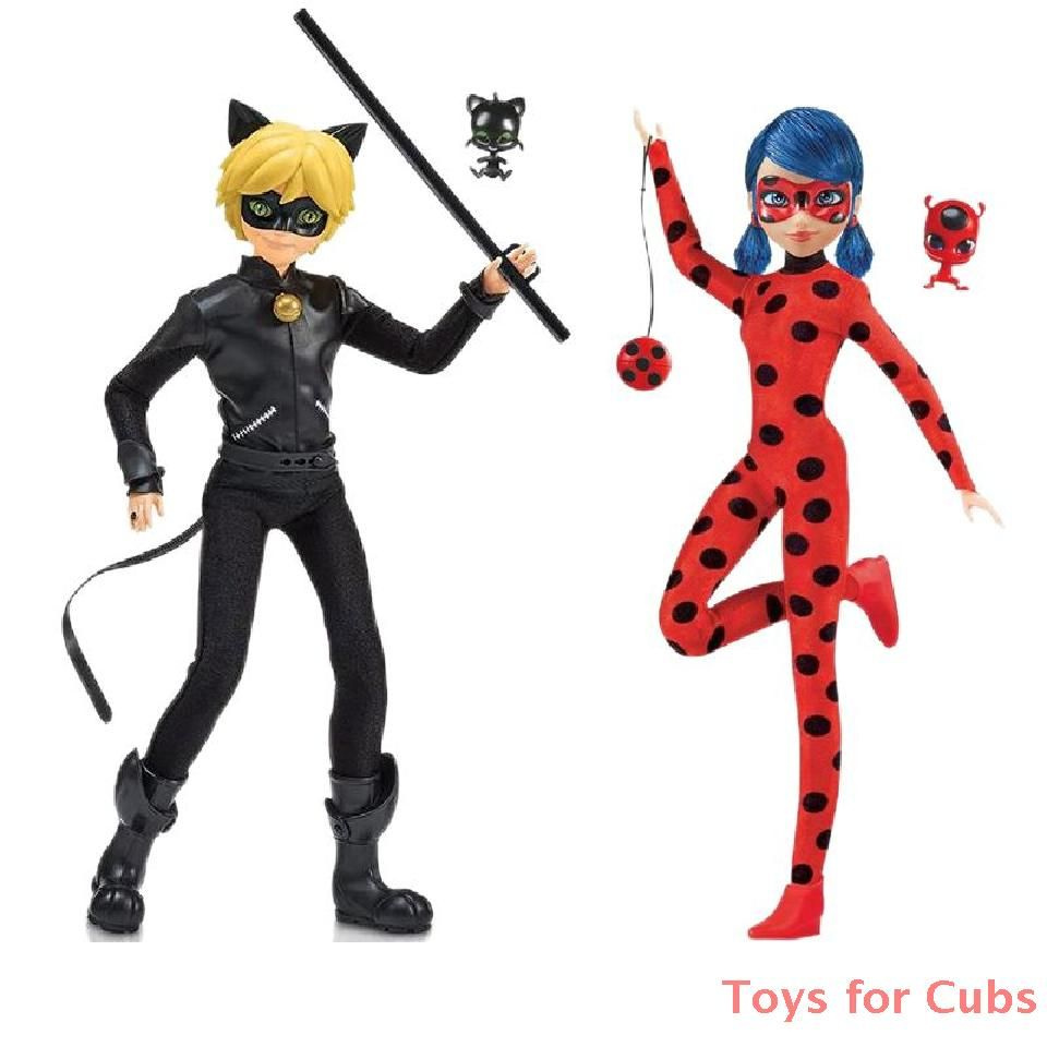 Игровой набор "Леди Баг и Супер-кот" из двух кукол 27 см , Miraculous ...