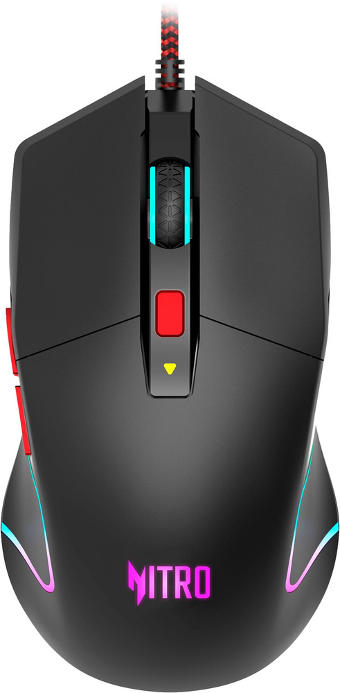 Игровая мышь проводная Acer Nitro OMW301 ZL.MCECC.024, черный - купить ...