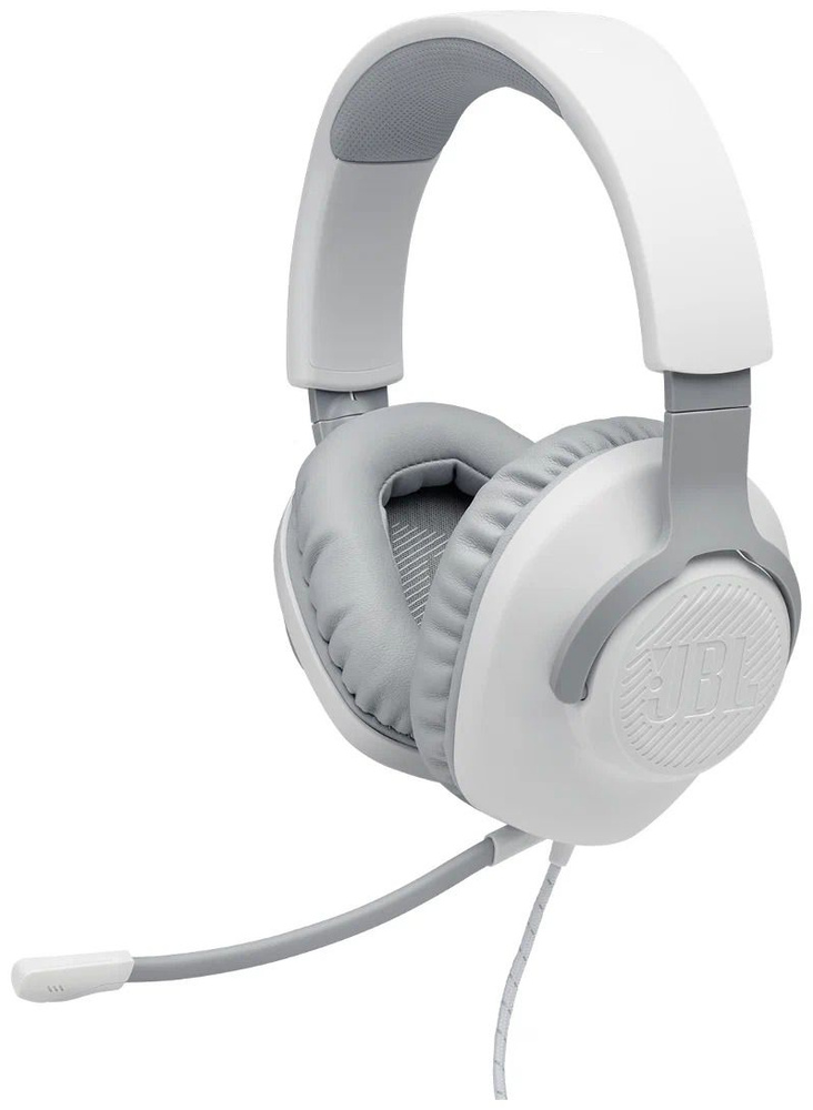 Игровые наушники JBL Quantum 100, white #1