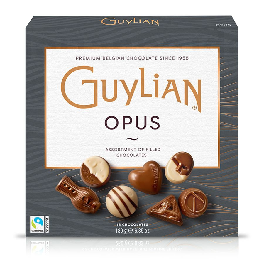 Конфеты Guylian Opus шоколадные Опус ассорти, 180г #1