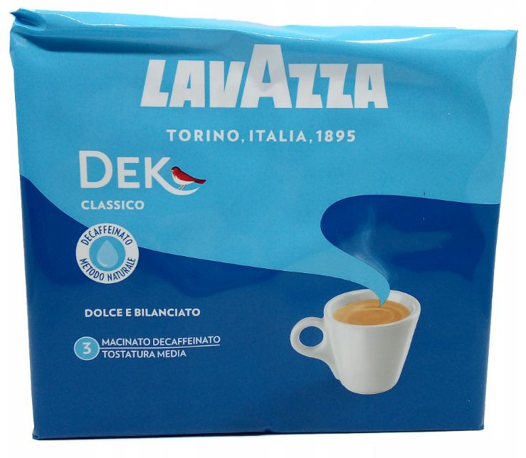 Кофе молотый Lavazza Dek, 2 шт x 250гр #1