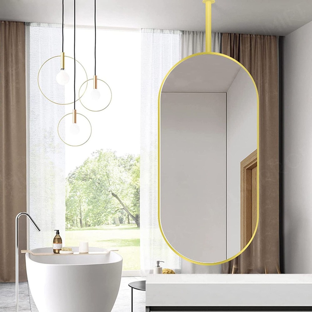 Зеркало для ванной "Зеркало в ванной, плавающее зеркало на туалетном ...