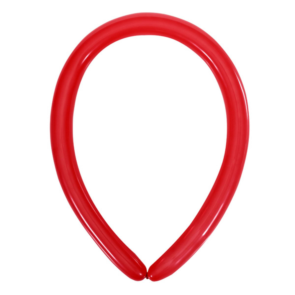 Воздушные шар 270 Пастель для моделирования RED 100шт #1