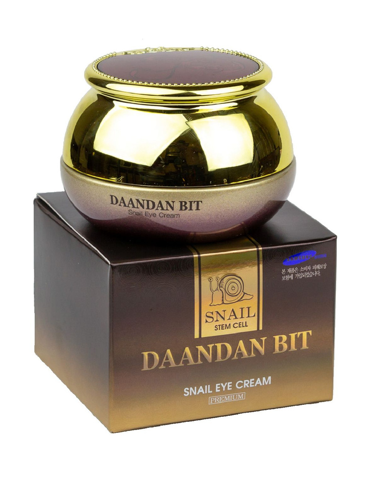 JIGOTT/Крем-лифтинг для кожи вокруг глаз с улиткой DAANDANBIT SNAIL EYE CREAM 50ml  #1