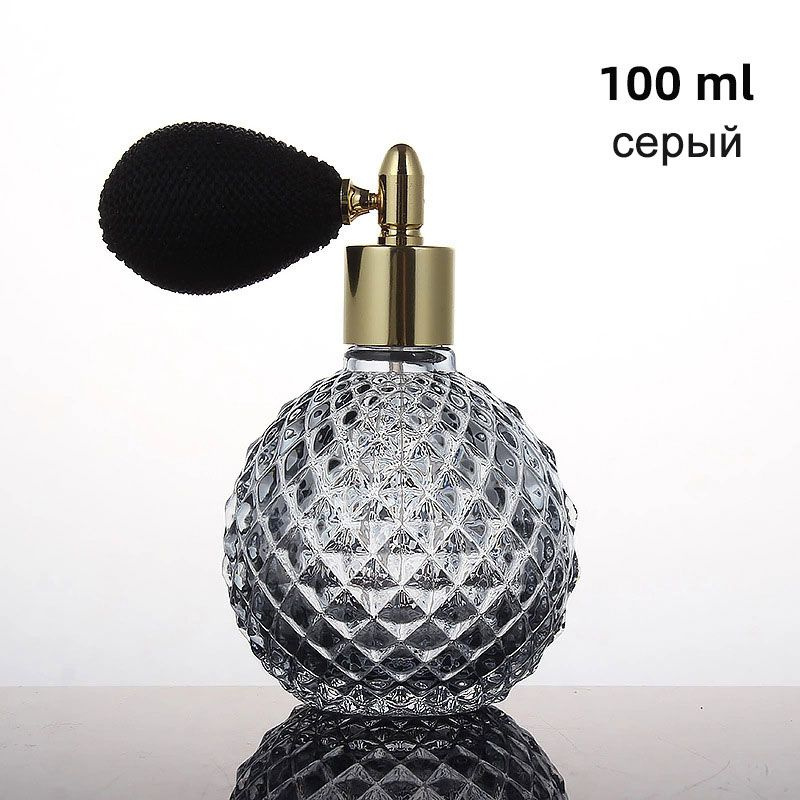 Прозрачный стеклянный флакон-распылитель, портативный для розлива духов ...