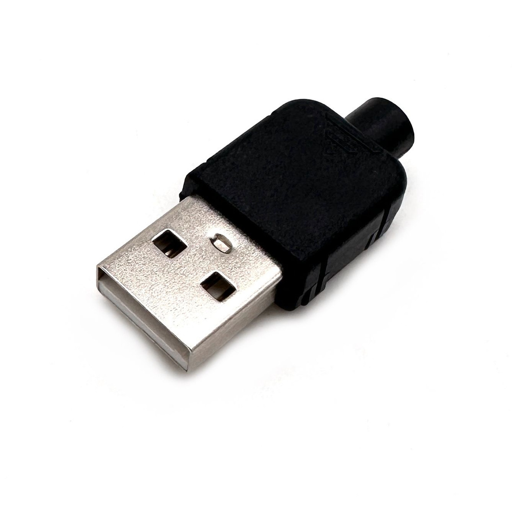 Корпус для DIY (РЭА) устройств с USB AK-N-56 65*23*12мм черный