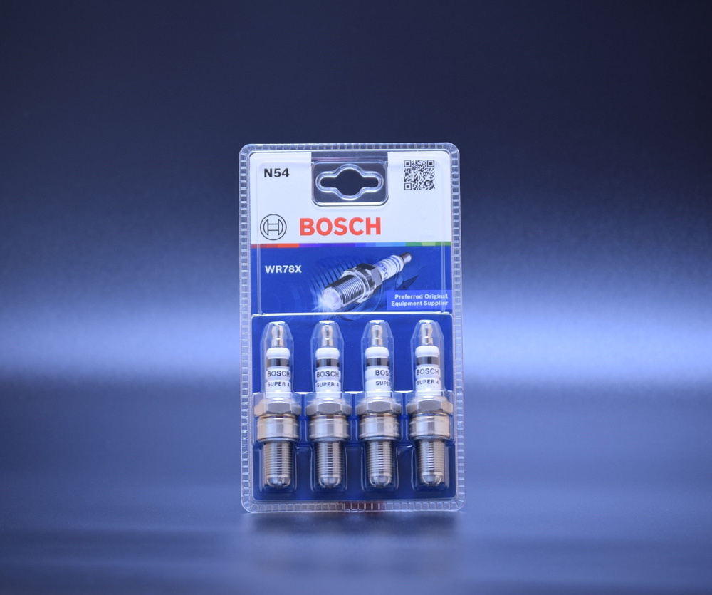 Комплект свечей зажигания Bosch WR78X - купить по выгодным ценам в  интернет-магазине OZON (785643228)