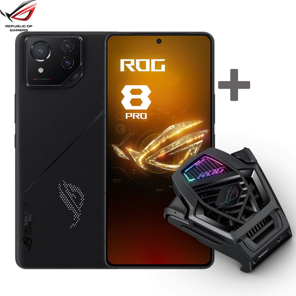 ROG Смартфон Phone 8 Pro Republic of Gamers Global Version Global 24/1 ТБ, черный