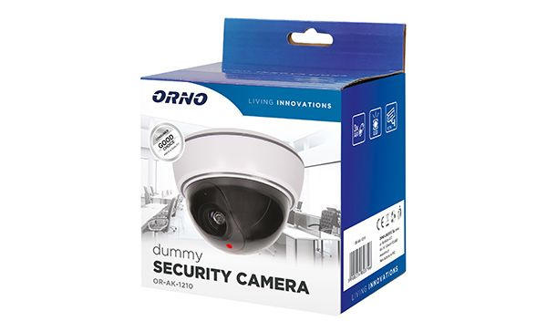 Муляж камеры ORNO OR-AK c LED-индикатором, внутри и снаружи помещений, белый  #1