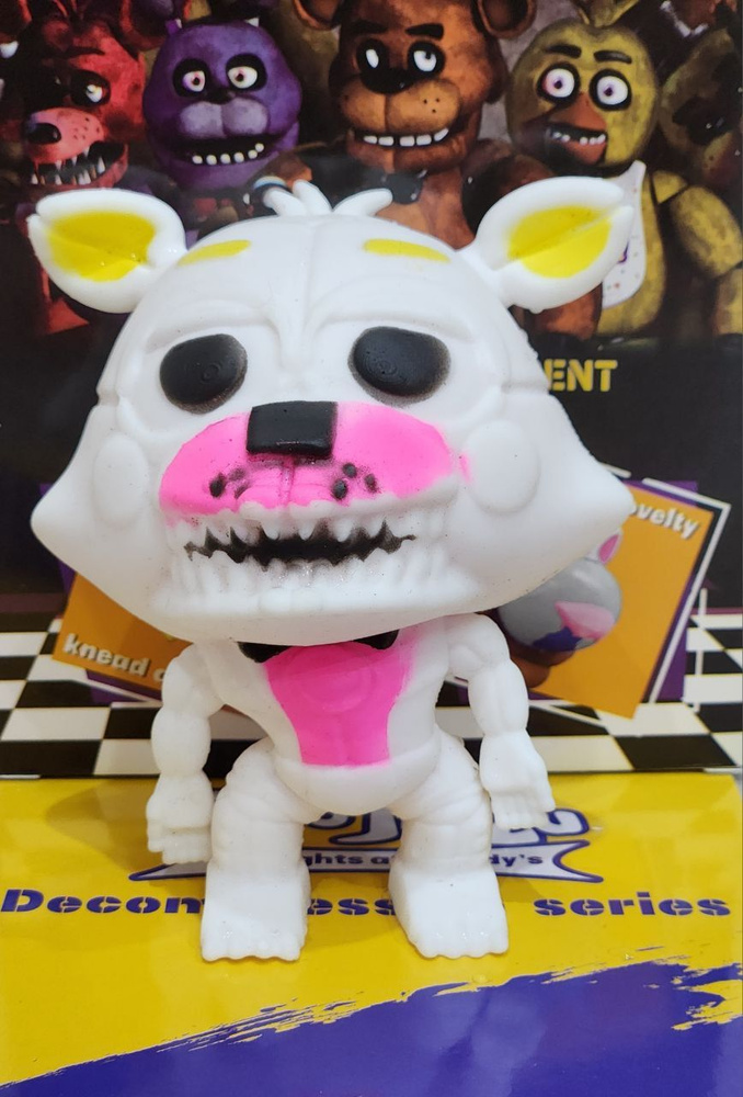 Игрушка антистресс МАНГЛ ФНАФ Пять ночей с Фредди / кошмарные ...