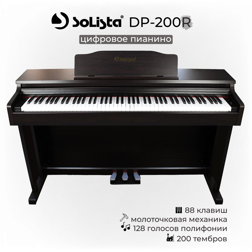 Цифровое пианино Solista DP200R