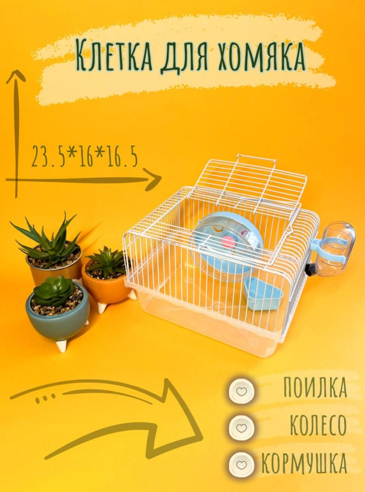 Клетка для хомяка с наполнением прозрачная - купить с доставкой по ...