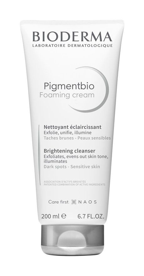 Осветляющий и очищающий крем для лица Pigmentbio Foaming Cream, 200 мл ...