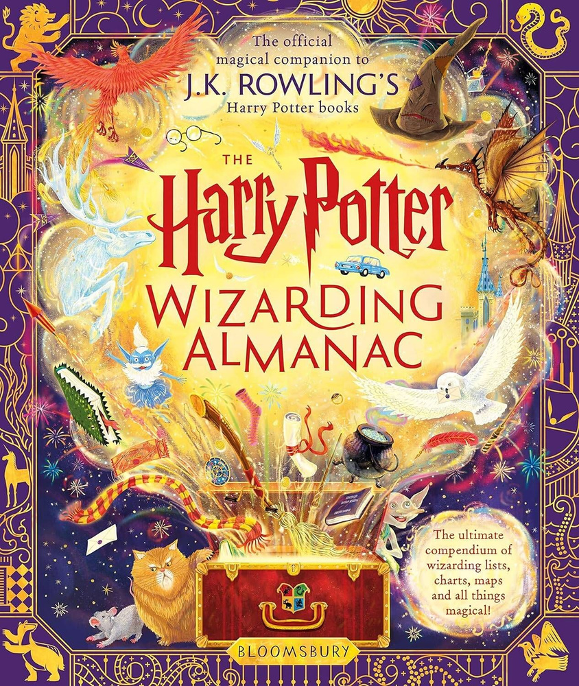 The Harry Potter Wizarding Almanac J.K. Rowling Гарри Поттер Волшебный  Альманах Дж.К Роулинг / Книги на английском языке - купить с доставкой по  выгодным ценам в интернет-магазине OZON (1498434952)