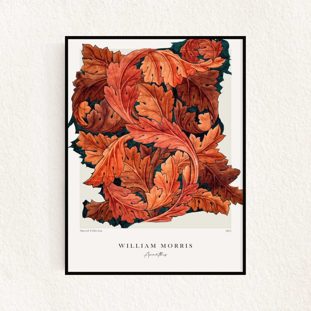 Постер "William Morris - Acanthus" 30х40см #1