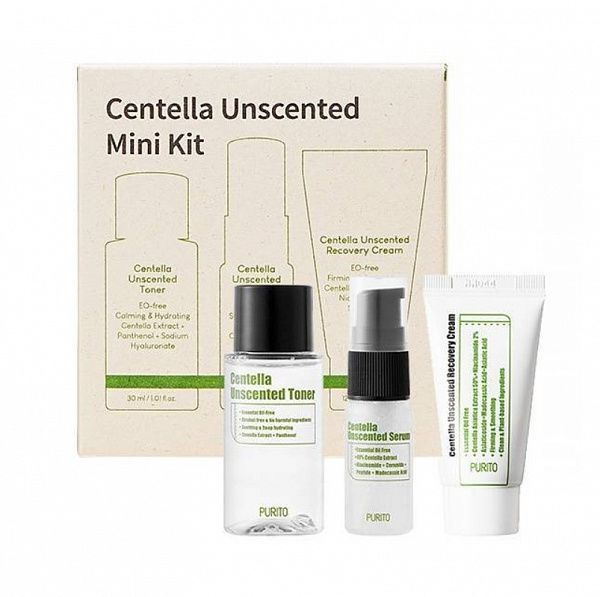 Purito Набор для чувствительной кожиCentella Unscented Mini Kit #1