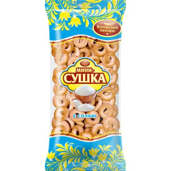 Мини Сушки ''Волжский пекарь'' с СОЛЬЮ 12 шт по 180 гр - купить с ...