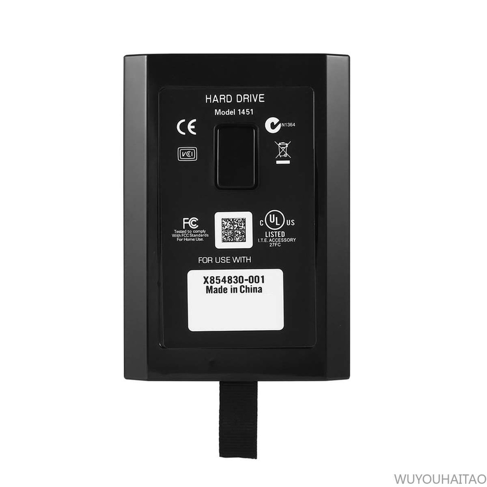 Жесткий диск для консольных игр емкостью 500 ГБ для Xbox 360 Slim Hard ...