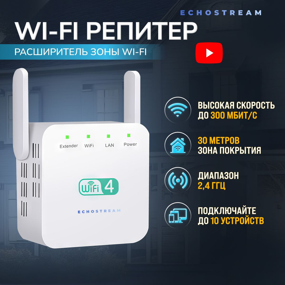 Усилитель Wi-Fi сигнала Echostream 2,4 ГГц