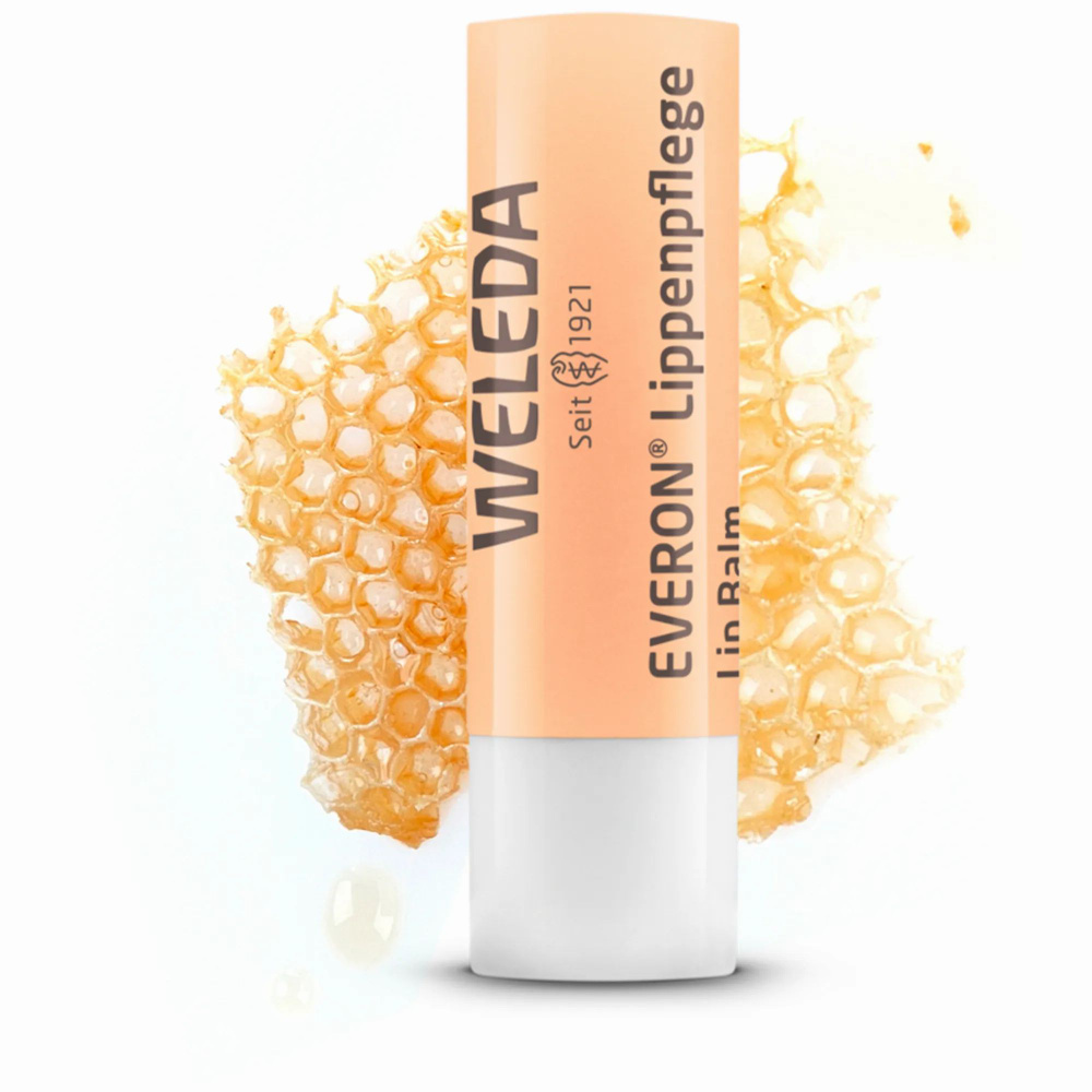 Weleda Питательный и увлажняющий бальзам для губ Everon 4,8 гр #1