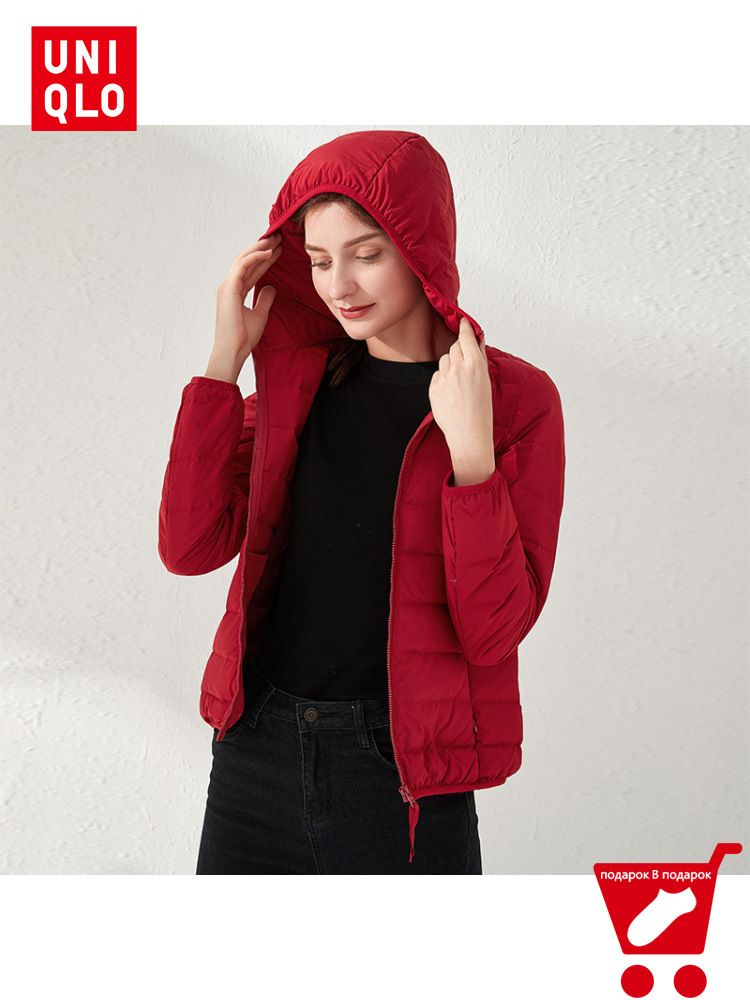 Пуховик Uniqlo Women Hooded Down Jacket #1