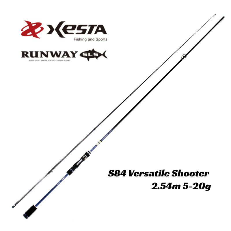 ロッド XESTA RUNWAY SLS S84 Xesta Shore Jigging Rod Runway SLS S84 Versatile Shooter (Spinning