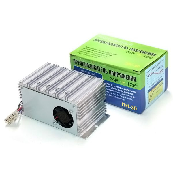 Преобразователь бортового напряжения ОРИОН ПН-30 24/12В (30 А) - купить ...