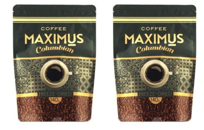 Кофе растворимый MAXIMUS Сублимированный 190г. 2шт. #1