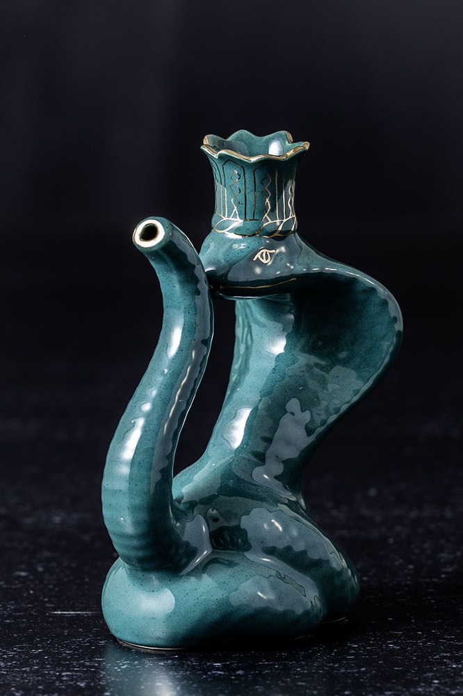 Кружка поильник бюветница вазочка Змея Кобра #1