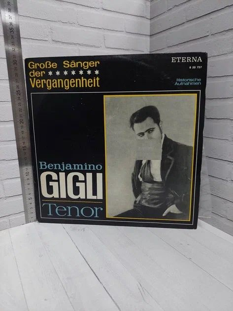 Виниловая пластинка Benjamino Gigli Джильи Беньямино поет арии исторические записи  #1