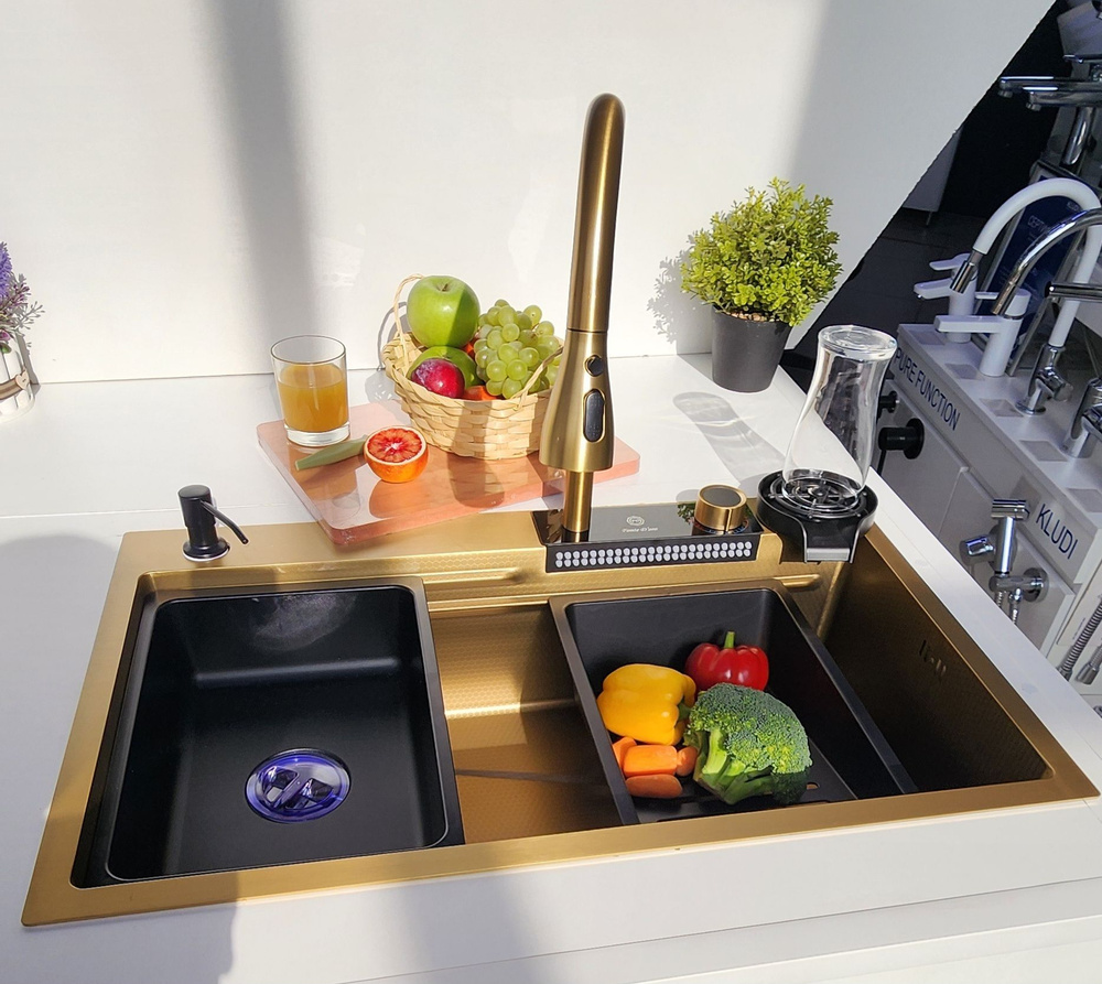 Многофункциональная кухонная мойка из нержавеющей стали BZ9954JS цвета ...