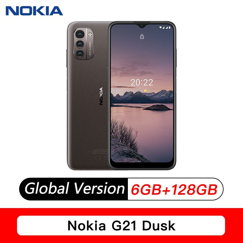 Nokia Смартфон nokia-g21 Global 6/128 ГБ, серый #1