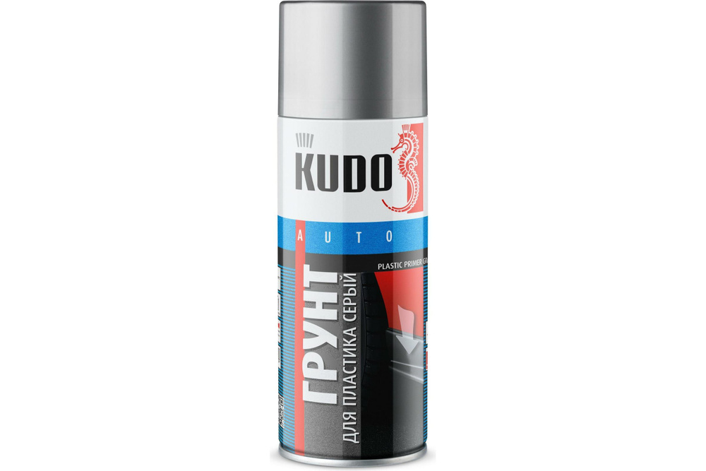 Грунт по пластику KUDO AUTO, серый KU-6020 #1