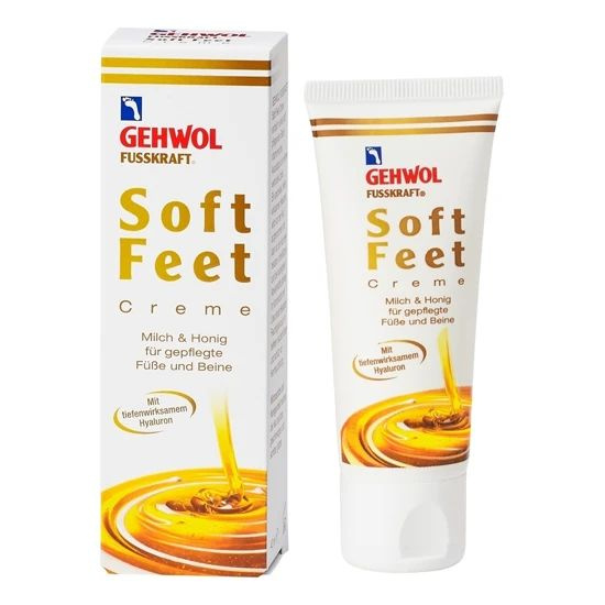 Gehwol Soft Feet Cream - Шелковый крем Молоко и мёд с гиалуроновой кислотой 125 мл  #1