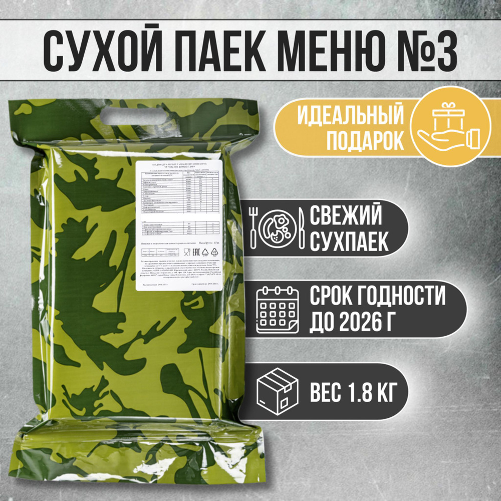 Сухпаёк ИРП-П суточный