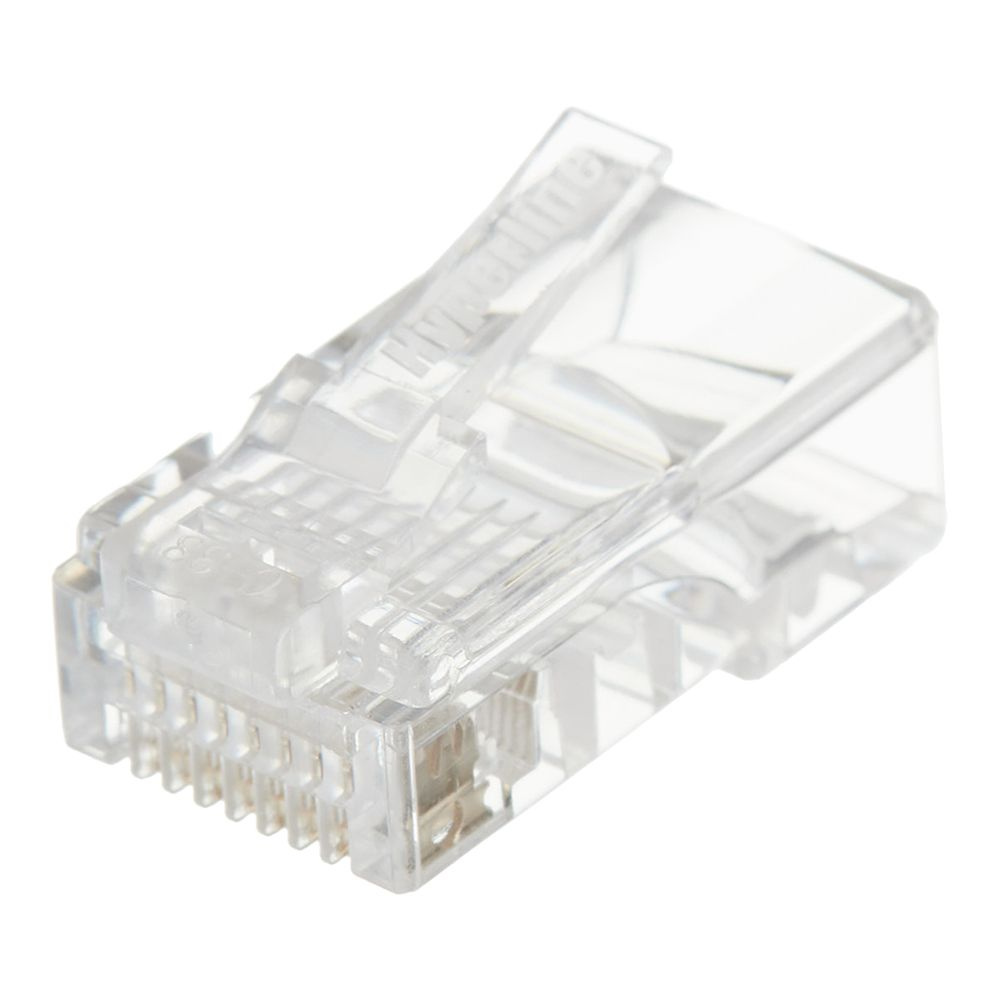 Коннектор компьютерный Hyperline (521595) RJ-45 8P8C CAT5e (10 шт.) #1