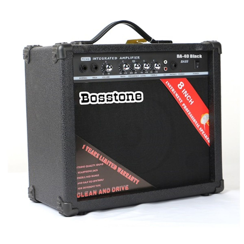 Комбоусилитель басовый Bosstone BA-40W Black #1