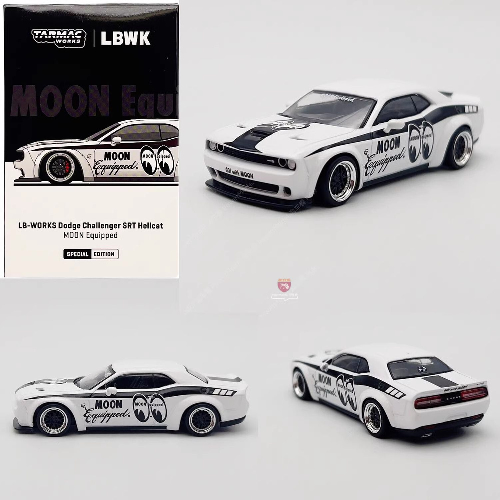 Tarmac Works TW 1 64 Dodge Challenger SRT Hellcat Die cast Alloy Car Model Collection Display Gift OZON 1676414032