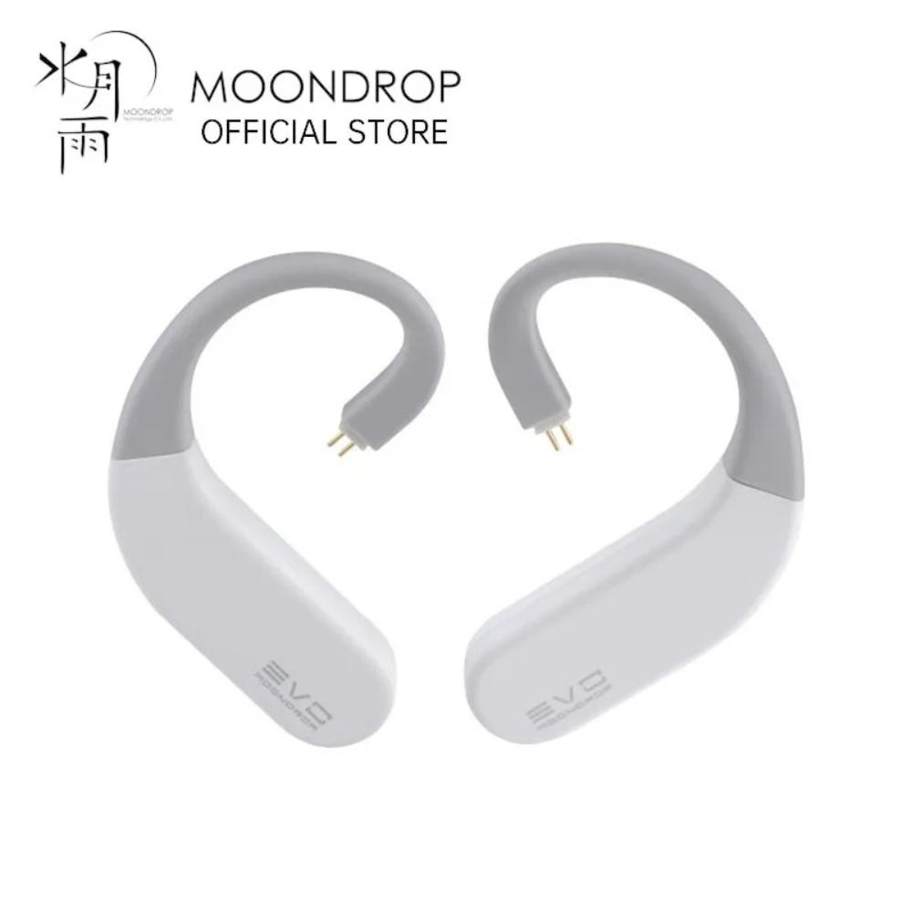 Moondrop Наушники беспроводные с микрофоном, Bluetooth, USB Type-C, белый  #1