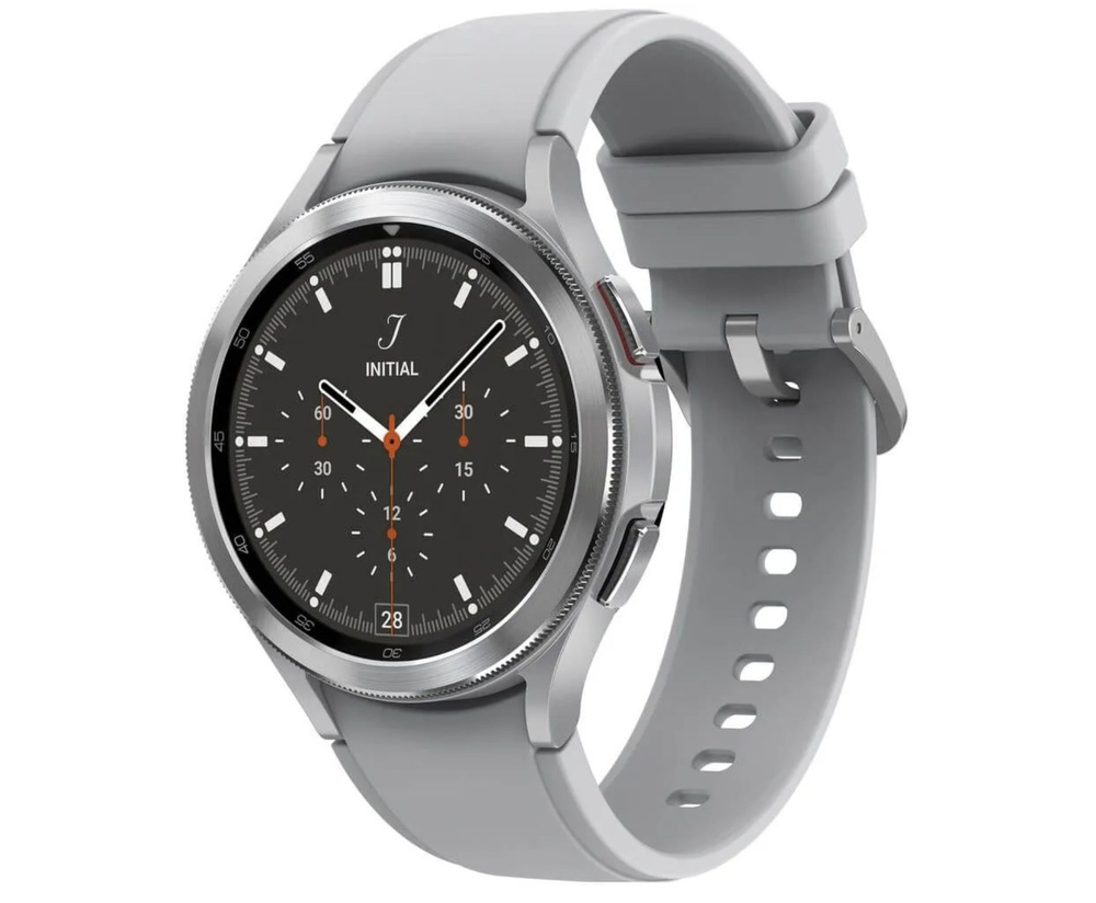 Samsung Умные часы Часы Galaxy Watch 4 Classic 46 mm, 46mm, серебро #1