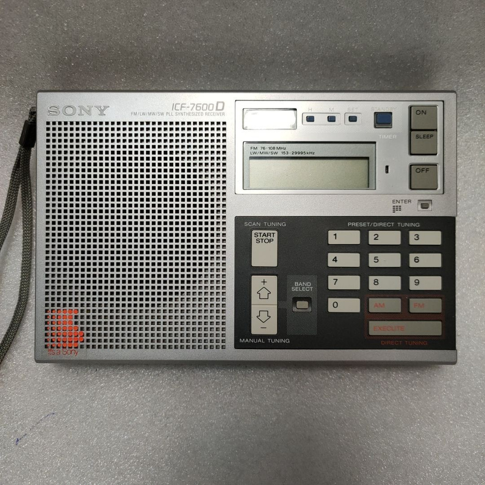 Радиоприемник Sony ICF-7600D Япония купить по низкой цене с