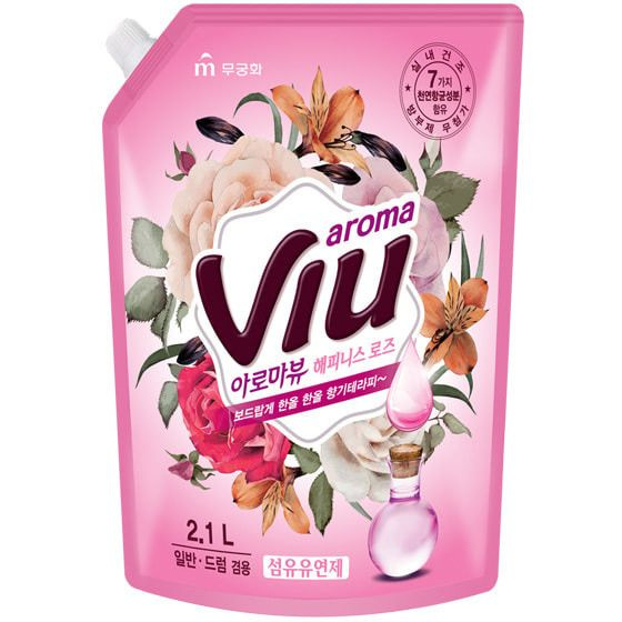 Mukunghwa "Aroma Viu La Vie En Rose" Антибактериальный кондиционер, с ароматом букета роз, запасной блок, #1