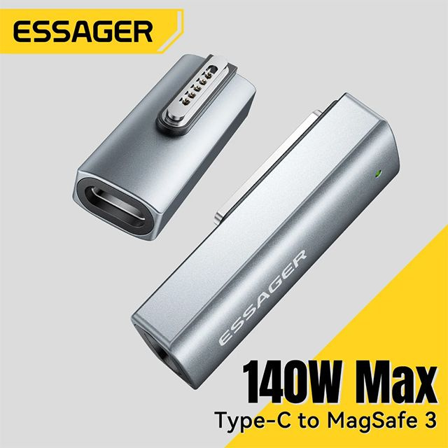 Essager Переходник USB C - Magsafe3 магнитный Адаптер OTG, Для зарядки MacBook  #1