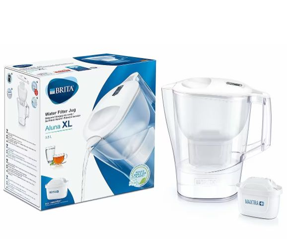 Brita Кувшин для очистки воды с фильтром Aluna XL - белый #1