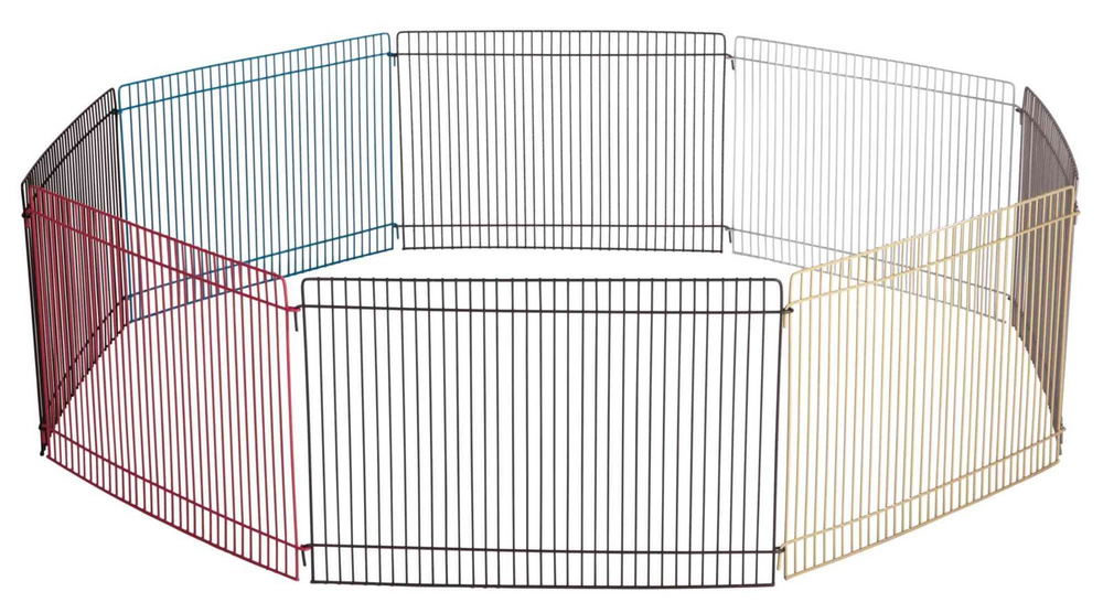 Загон для грызунов из 8 элементов 34 х 23 см, ф 86 см #1