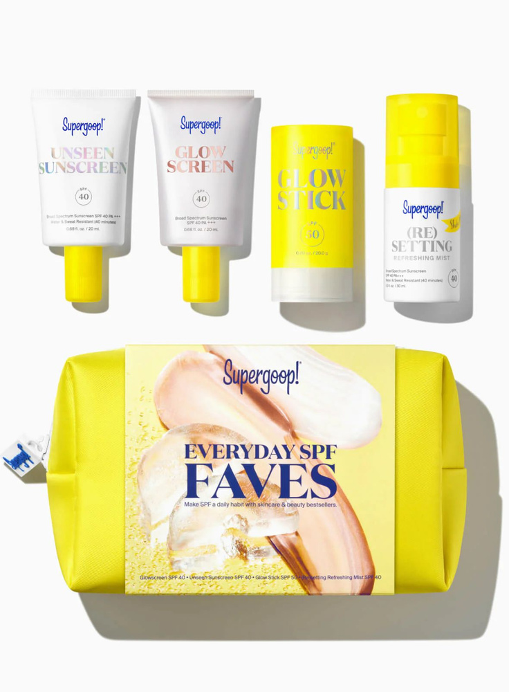 SUPERGOOP Everyday SPF Faves Kit Набор солнцезащитных средств от солнца  #1