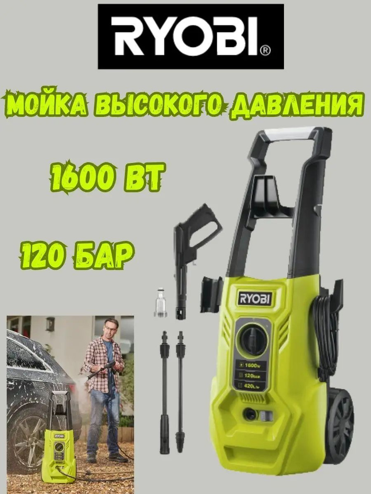 Мойка высокого давления для автомобиля #1